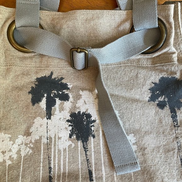 Vintage Old Navy palm tree tote bag - Picture 3 of 6